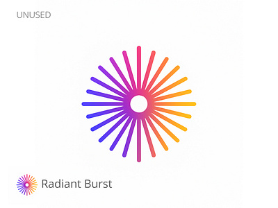 Radiant Burst Unused Logo Concept ai driven startup logo artificial intelligence logo blockchain technology logo cloud computing company logo creative agency logo creative technology company logo data science company logo digital creative studio logo energy company logo fintech startup logo health and fitness logo innovation company logo marketing agency logo renewable energy logo smart technology company logo software development logo tech innovation company logo technology startup logo wellness brand logo
