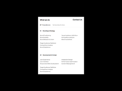 The Blueprint - List 04 (Tablet) component library hero sections minimalism web design webflow