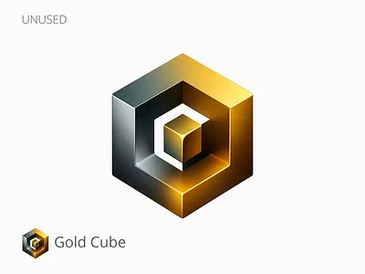 Gold Cube Unused 3D Logo Concept ai financial company logo automation company logo banking and financial logo building design firm logo corporate finance logo crypto investment company logo crypto trading company logo digital asset company logo digital finance company logo finance company logo gold logo industrial design company logo industrial manufacturing logo investment firm logo luxury brand logo modern tech company logo real estate company logo strategy consulting firm logo wealth management company logo