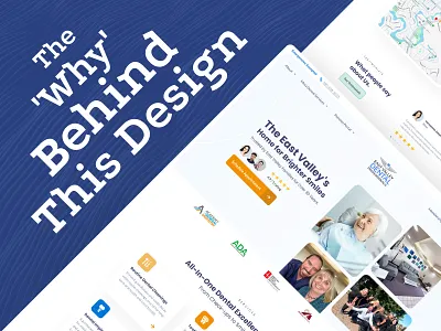 Dental UX/UI (Corporate Authority) abtest casestudy dental designstrategy ui uidesign ux uxdesign webdesign websitedesign