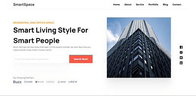SmartSpace - Co-working space Website branding co working space design frontend frontend development illustration ui ui design ux web application website design website development