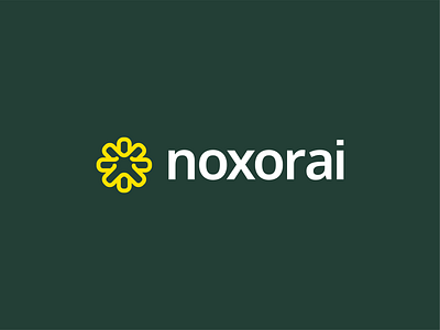 Noxorai ai brand brand identity branding clean logo concept creative logo graphic design identity logo logomark minimal logo simple logo startup logo wordmark