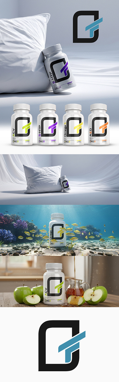 Supplement Nutrition Branding 3dimages arquimediastudios branding design illustration label packaging sports supplements