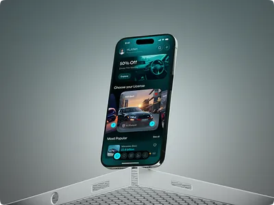 Car Rental Mobile App UI/UX Design booking car car car booking car rent service car rental car rental mobile app car rider car service dark ui driving car home screen minimal mobile app modern car onboarding screen online car booking rental platform ui visual design uiux design