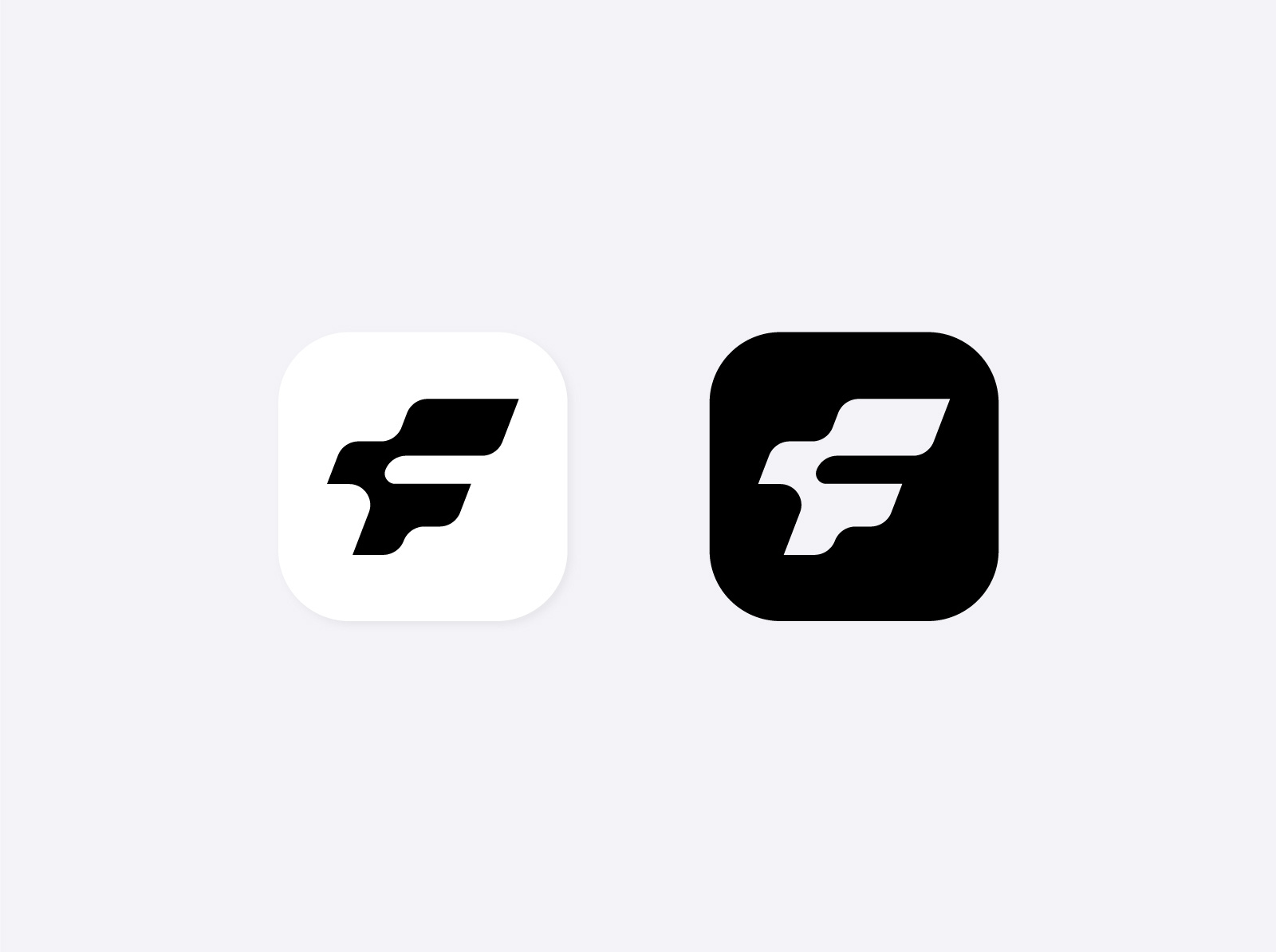 F + Falcon - eagle - hawk logo Concept abstract logo icon brand custom logo design eagle f letter logo falcon fintech logo geometric logo hawk icon identity logo logo design logo designer mark minimalist logo simple logo symbol tech logo