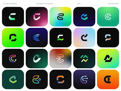 Logo Exploration for a recent project - Letter C Arrow Direction app icon arrow connection creative logo design direction flow growth letter c logo logo collection logo design trends logofolio logotype modern logo momentum movement path progress scalability