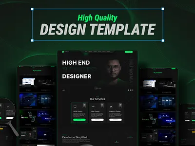 Landing Page design creative agency lanfing page ui ux