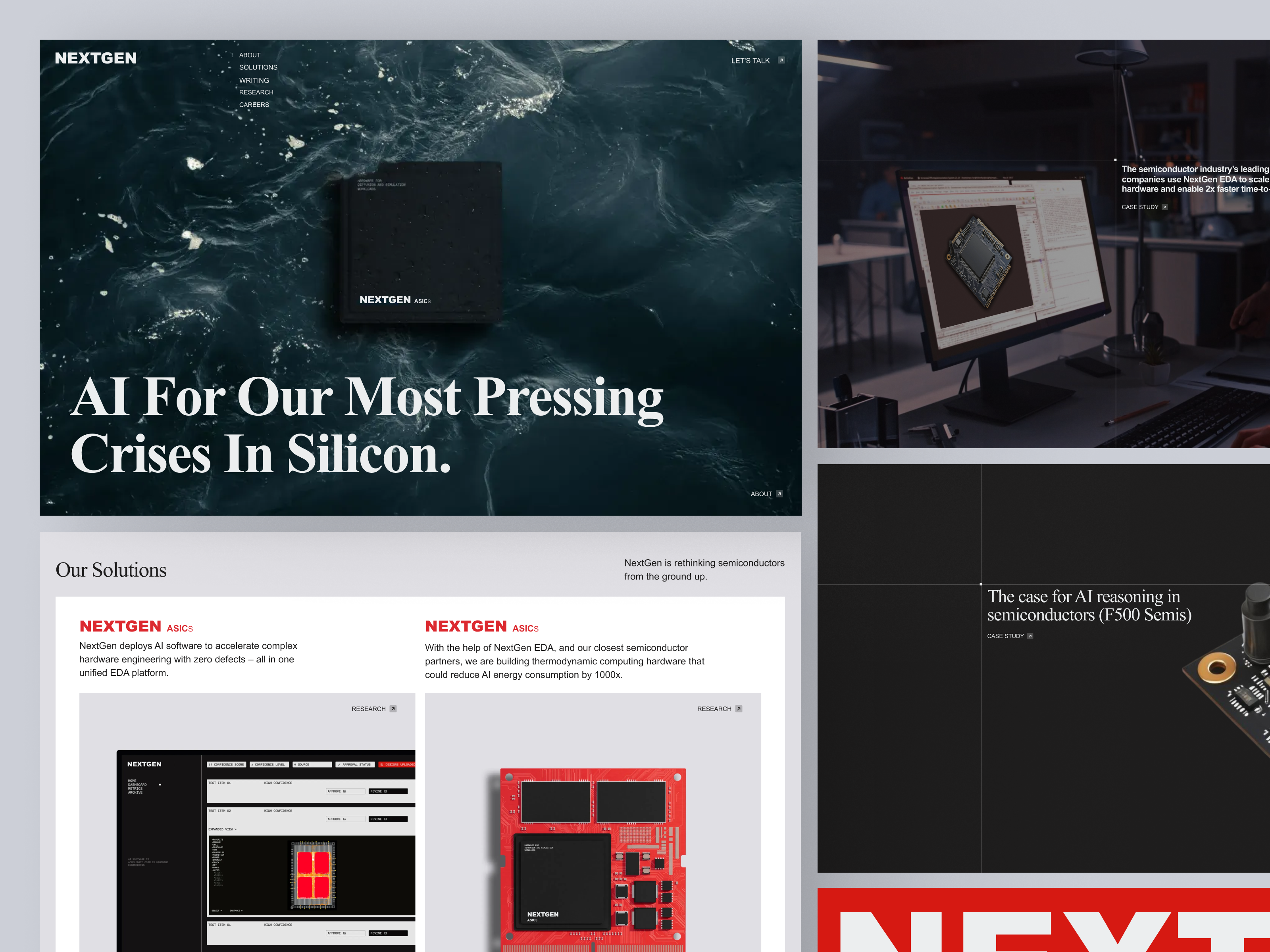 Example of Saa S Landing Page Design