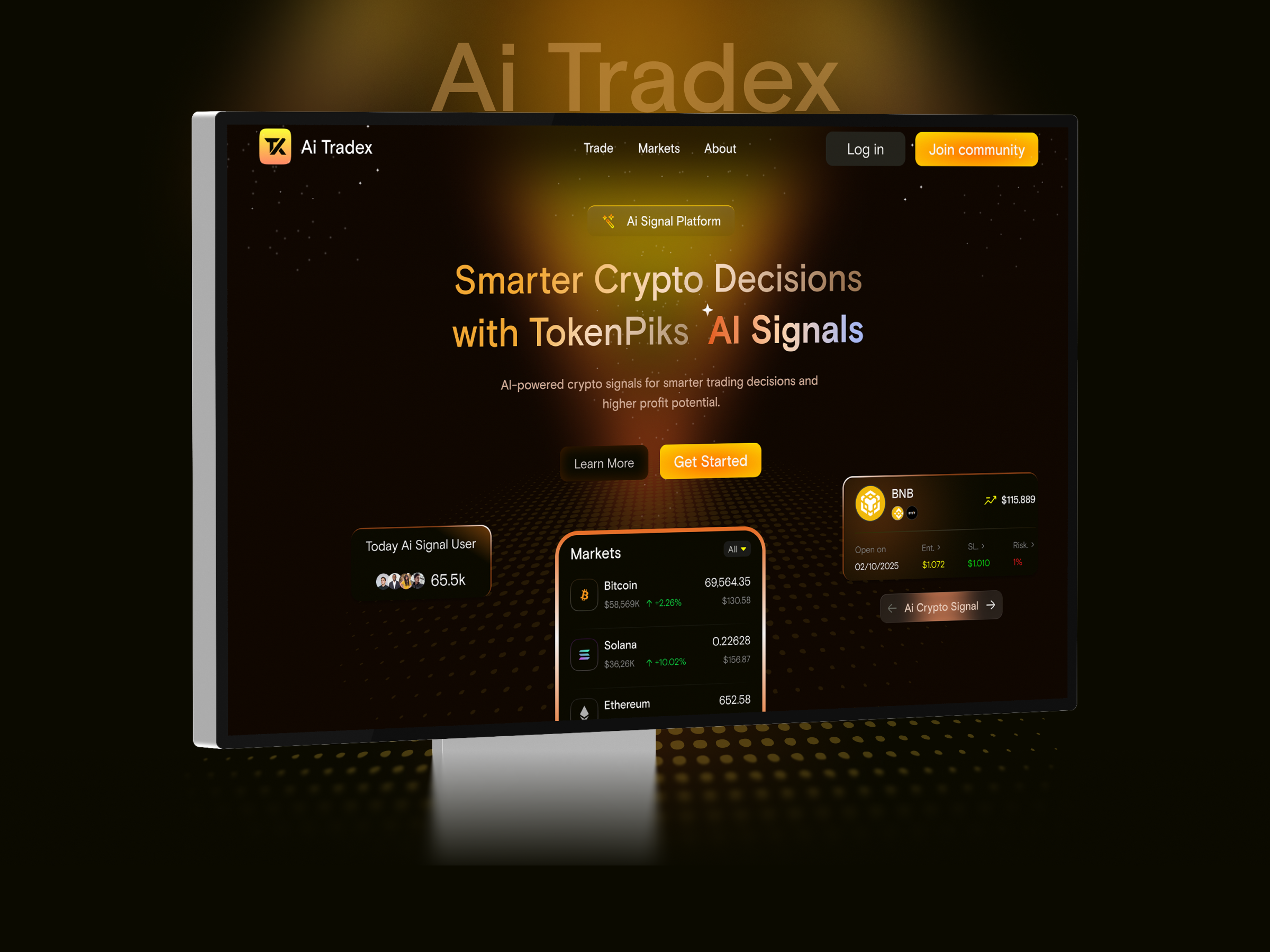 CryptoSense — The Future of AI Trading Intelligence by Abu Raihan on  Dribbble