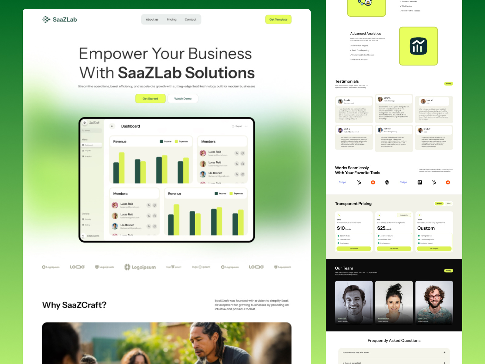 Example of Custom Website Design & Development