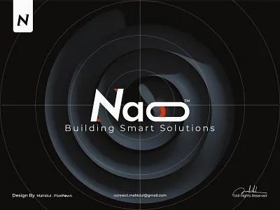 Nao – Smart Tech, Bold Identity brand brandbook branding corporate design graphic design identity logo professional tech