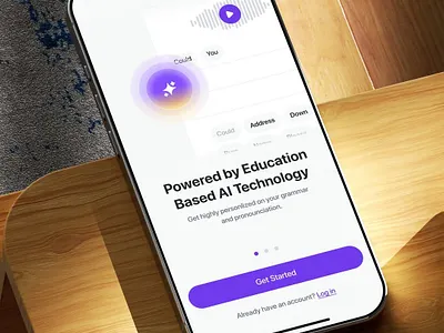 Fluence AI – Smart Language Learning App ai app appdesign artificial inteligence branding design graphic design illustration logo mobile mobileapp ui vector
