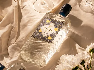 Miko - Čista Rakija alcohol bottle branding brandy clean design elegant gin graphic design label packaging pure vintage vodka