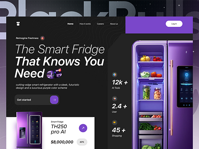 Home AI web ui design ai ai ui design clean ui home automation home ui minimal ui modern web product design smart home ui ui designer ux web web app web design web ui website website design