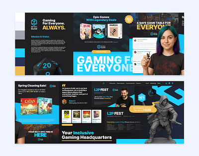 Gamers Guild - StyleScape board games bold brand branding card games color palette community concept exploration gamers guild gaming graphic design hierarchy identity layout stylescape tabletop ttrpg ui visual direction