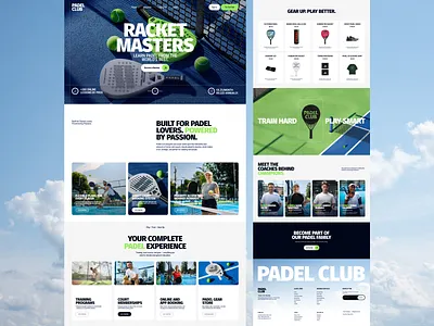 Padel Tennis-Website Design cleandesign design ecommercewebsite figmamockup figmawebmockup padeltennis padeltenniswebdesign padeltenniswebsite productdesign sportsweb sportswebdesign sportswebsite sportweb tennis tenniswebdesign ui uiuxdesign web webdesign websitedesign