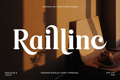 Raillinc Modern Display Serif Font blackletter fonts bold design display display font display fonts font graffiti hipster fonts illustration modern fonts retro sans serif fonts script fonts serif fonts slab serif fonts symbols fonts vintage wedding fonts