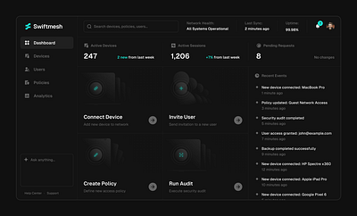 Security Desktop App Dashboard cyber security dark mode dark mode ui dark ui dashboard desktop app desktop dashboard icons illustrations privacy security