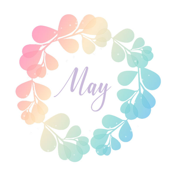 JHoff May Calendar Page art calendar design graphic design illustration mockup vector