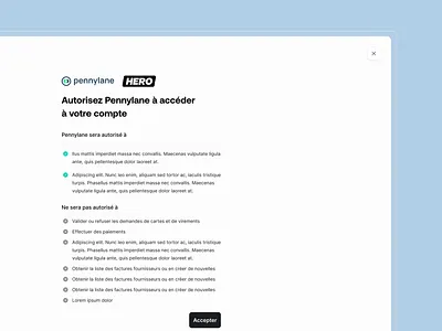 User consent page accept autorisation clarity confirm consent page desktop flow interface list privacy respect transparency trust ui user consent validation
