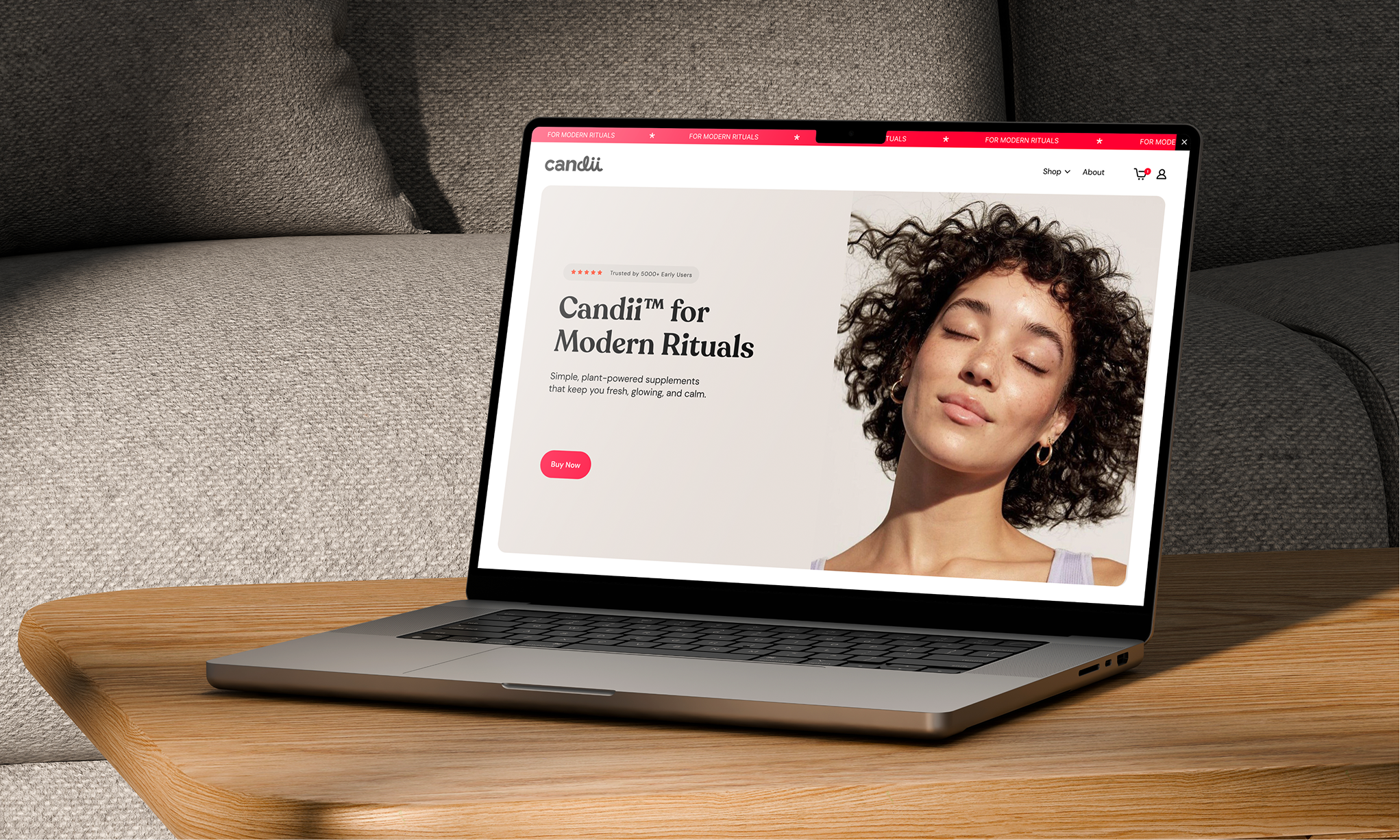 Candii - Wellness made fun candii supplement brand design