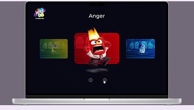 Inside Out — Designing Emotions designexploration dribbbleshowcase figma insideout motiondesign ui uiconcept uidesign visualstorytelling