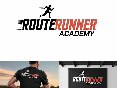ROUTE RUNNER ACADEMY 3d animation branding graphic design logo motion graphics ui