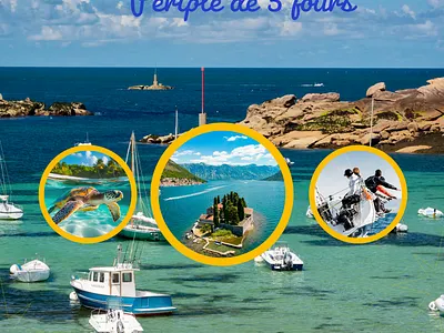 Promotion pour un tour opérateur graphic design