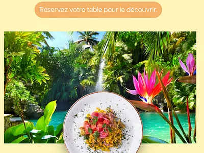 Promotion pour un restaurant graphic design