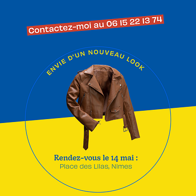 Publicité pour des ventes de vêtements 1 graphic design