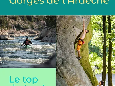 Publicité pour l'Ardèche graphic design
