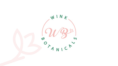 🌸 Wink Botanicals — Branding & Visual Identity 3d animation beauty branding botanical design brand identity design branding eco friendly design feminine branding graphic design logo logo design minimal logo modern logo motion graphics natural skincare nature inspired ui visual identity