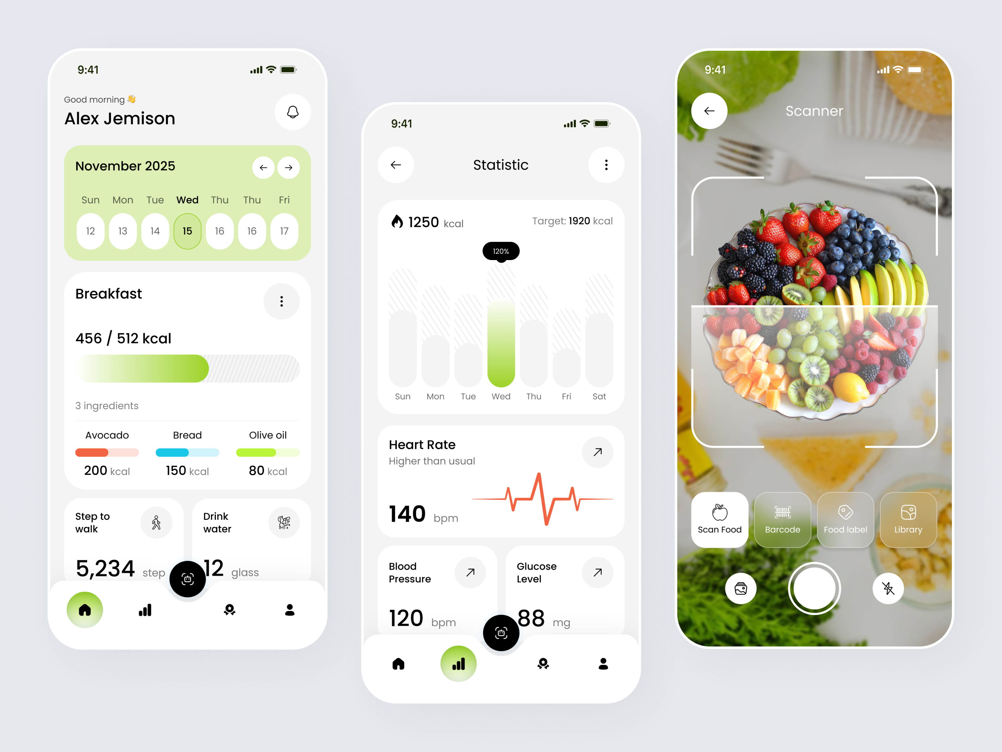 Example of App Design Ios