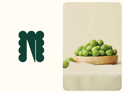 N 2025 branding design graphic design illustration logo minimal logo n logo typography vector veg logo vegetable