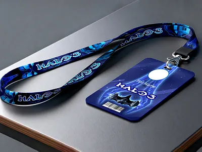 Halo 3 Background Lanyard - Gaming Lanyard gaming lanyard halo 3 background halo 3 collar halo 3 cortana halo 3 cover halo 3 game halo 3 helmets halo 3 master chief halo 3 odst halo 3 recon armor