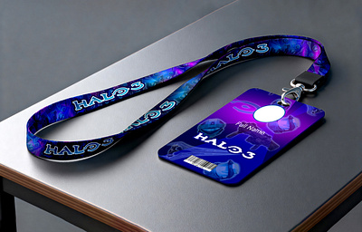 Halo 3 Background Lanyard - Gaming Lanyard design gaming lanyard graphic design halo 3 background halo 3 collar halo 3 cortana halo 3 cover halo 3 game halo 3 helmets halo 3 master chief halo 3 odst halo 3 recon armor