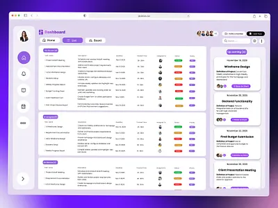 Dashboard UI Design buildsign clean ui dashboard design design system digital design figma design minimal design modern ui product design productivity app project management saas design task manager ui concept ui design user interface ux design uxui web app web design