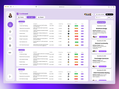 Dashboard UI Design buildsign clean ui dashboard design design system digital design figma design minimal design modern ui product design productivity app project management saas design task manager ui concept ui design user interface ux design uxui web app web design