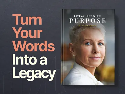 Non-Fiction Book Cover Design bookcoverdesign editorialdesign personalgrowth portraitdesign publishing