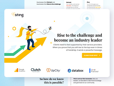 Landing Page - Results-Focused Conversion UX conversionux data driven graphicdesign landingpage leadgeneration marketingagency ui uidesign ux websitedesign