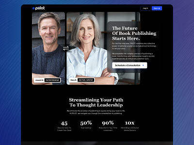 Thought Leadership Publishing Platform Website Design graphicdesign publishing ui uidesign ux webdesign websitedesign
