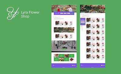 Lyra Flower Shop Online Store