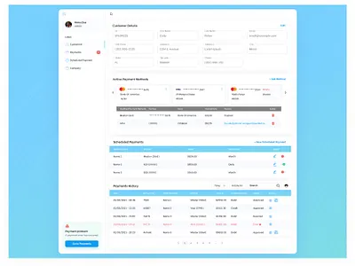 FinTech SaaS Admin Dashboard UX/UI adminpanel b2bui b2bux datavisualization fintechui platformdesign saas saasdashboard
