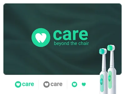 Dental Wellness Brand Logo Design branding dentalcare graphicdesign iconiclogo logodesign mintgreen oralhealth
