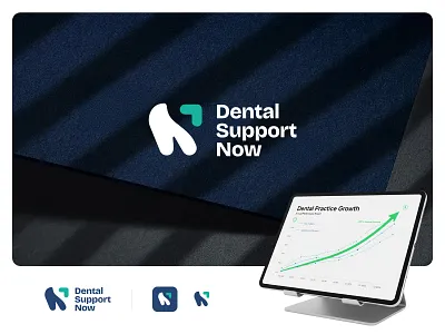 Practice Management Consultancy Logo Design branding consultingbrand dentalmanagement graphicdesing healthcarebranding logodesign