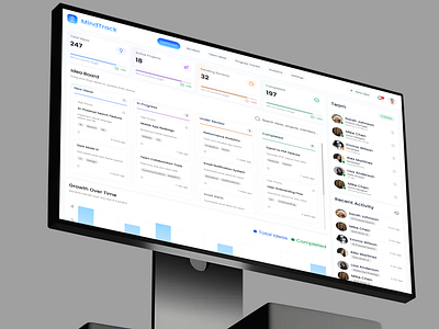 MindTrack – Health Tracker Dashboard UI ai app ai idea generate android android app app design chatbot data science deep learning habit tracker ios mobileappdesign modern ui neural network smart app smart idea management tracker app ui ux user interface userinterface well nessapp