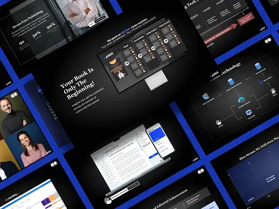 Investor/Sales Presentation Design b2bdesign datavisualization pitchdeckdesign presentationslides thoughtleadership visualstorytelling