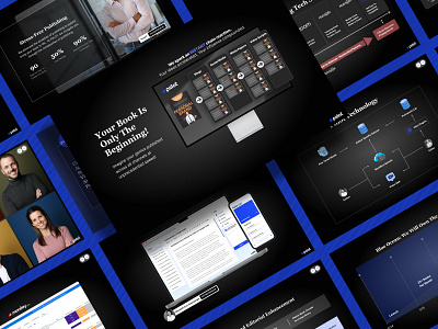 Investor/Sales Presentation Design b2bdesign datavisualization pitchdeckdesign presentationslides thoughtleadership visualstorytelling