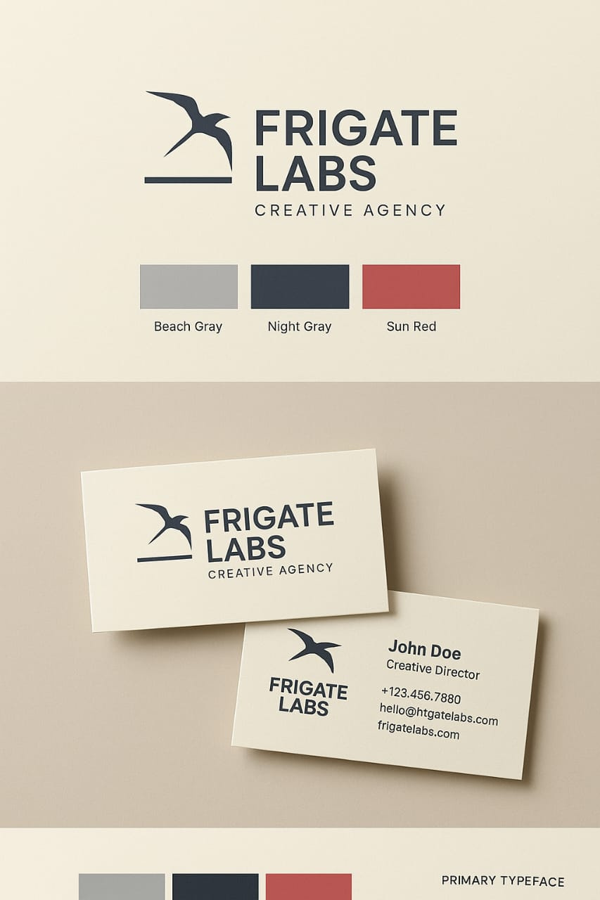 Example of Frigate Labs   Creative Agency Rebrand