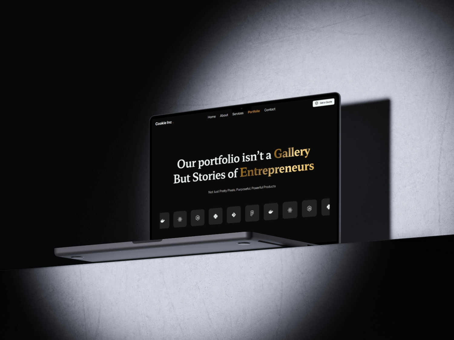 Example of Clean & Modern Website UI/UX Design